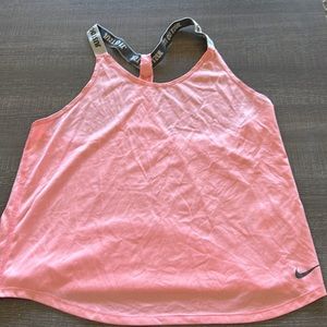 Pink Nike workout tank